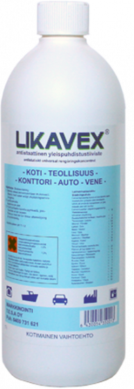Likavex ilmanvaihtokoneen kennon pesuaine